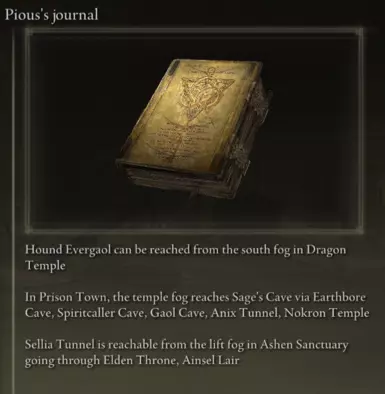 A fog gate hint in game